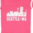 thumbnail image 4 of Inktastic Seattle Skyline Grunge Boys or Girls Baby Bodysuit, 4 of 5
