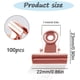 thumbnail image 3 of clips de metal, clips de clip, clips de bisagra de metal de 100 piezas, clips de papel de 22 mm, clips de fotos de metal, carpetas de oficina para fotos, cocina casera, suministros de oficina Zhivalor YQ-0707, 3 of 4