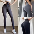 thumbnail image 1 of Pantalones Cortos de Yoga para Correr Control Abdominal y Cintura Alta Mujer Xihbxyly, 1 of 5