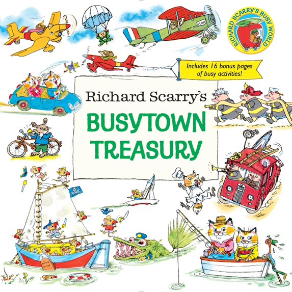 Pre-Owned Richard Scarry's Busytown Treasury (Hardcover) 0553538993 9780553538991