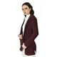 thumbnail image 2 of Cardigan de canale suave Roman Fashion /Juvenil, 2256 (Vino) vino M, 2 of 5
