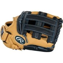 Rawlings Playmaker Series Youth Baseball Glove, Camel/Navy, 11.5 inch, Right Hand Throw