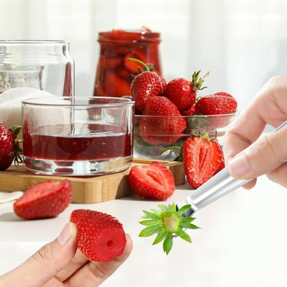 Tomato Corer Tool Tomato Corer Remover | Tomato Top Remover | Strawberry Corer Remover Tool | Tomato Corer Remover | Strawberry Stainless Steel Remover Tool | Portable New Home Necessities Chef