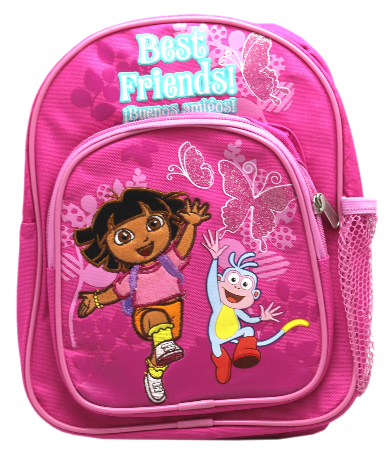 Dora the Explorer "Best Friends!" Magenta Butterfly Mini Backpack (10in)
