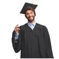thumbnail image 3 of asddcavvf Jackets for Women Adult Unisex Bachelor Graduation Gown Set College & High School Robe Wit, 3 of 9