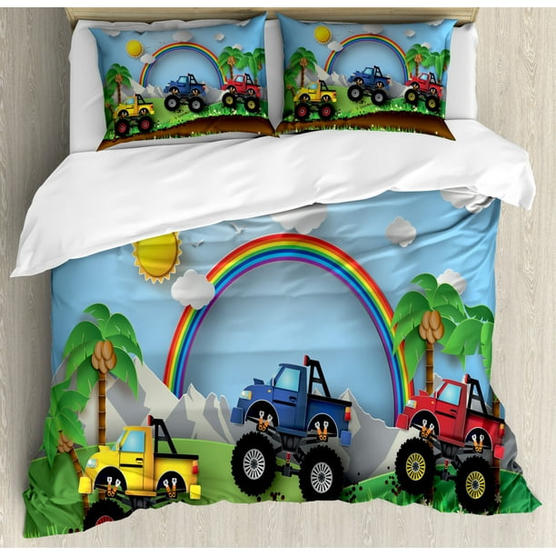 hot wheels monster truck bedding