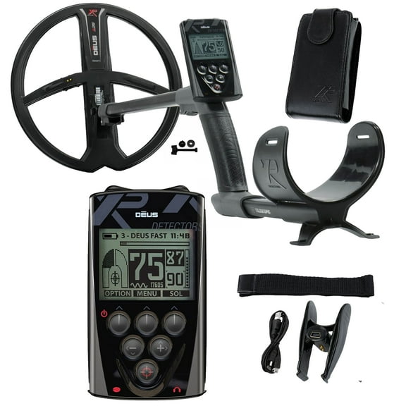 XP Deus Metal Detector with Remote and 11” X35 Search Coil