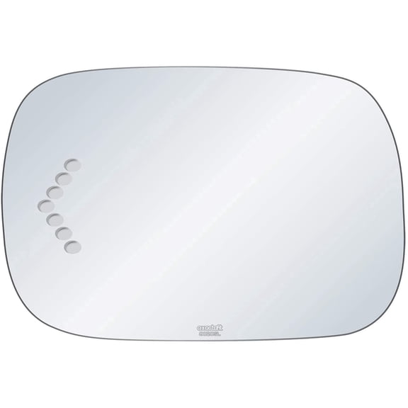 exactafit 8020SL Driver Side Mirror Signal Glass Replacement Fits 2005-2010 Toyota Avalon Left Hand 3m Adhesives
