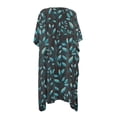 thumbnail image 2 of HELLHERO Polyester Long Kimono Swimsuit Cover Up for Beach Lightweight Breathable Leaf, 2 of 6