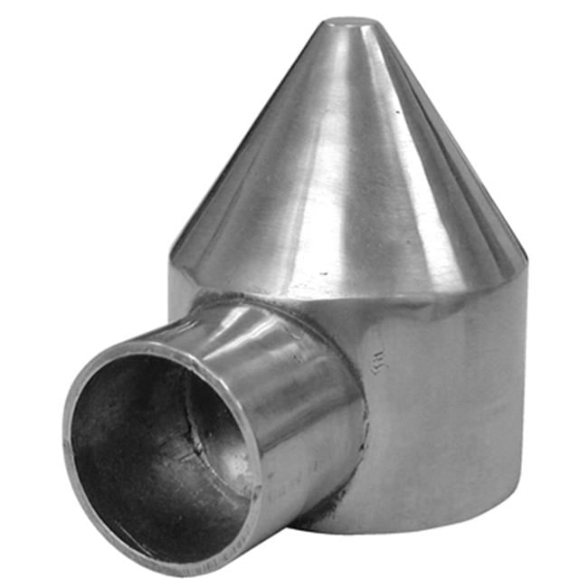Master Halco Bullet Cap 2-3/8 " Posts Aluminum Bulk 