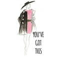 thumbnail image 3 of Pinto, Patricia 14x18 Black Modern Framed Museum Art Print Titled - Youve Got This, 3 of 5