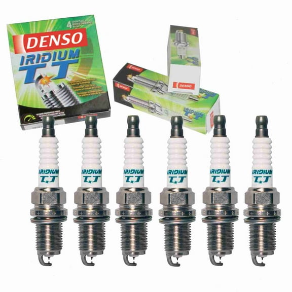 6 pc DENSO Iridium TT Spark Plugs compatible with Lexus ES330 3.3L V6 2004-2006