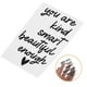 thumbnail image 4 of 2 hojas de pegatinas de vinilo con frases inspiradoras para espejos de baño., 4 of 8