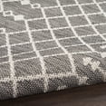 thumbnail image 2 of Nourison Positano Indoor/Outdoor Charcoal 6' x 9' Area Rug (6x9), 2 of 9
