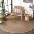 thumbnail image 3 of SAFAVIEH Atrium Sisal Langston Solid Indoor/Outdoor Area Rug, Beige, 6'7" x 6'7" Round, 3 of 16