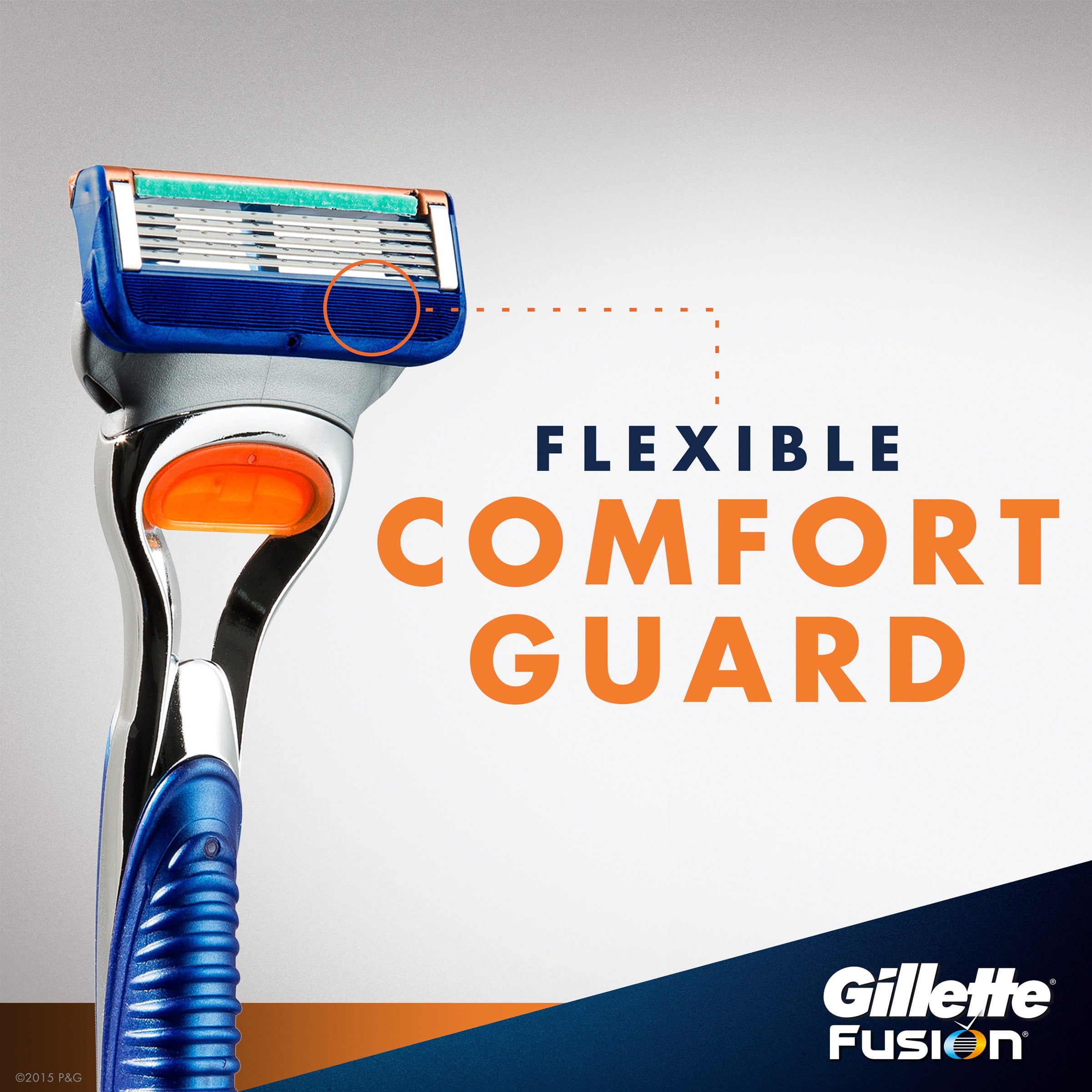 Gillette Fusion Razor & Replacement Cartridges 2 pc Pack