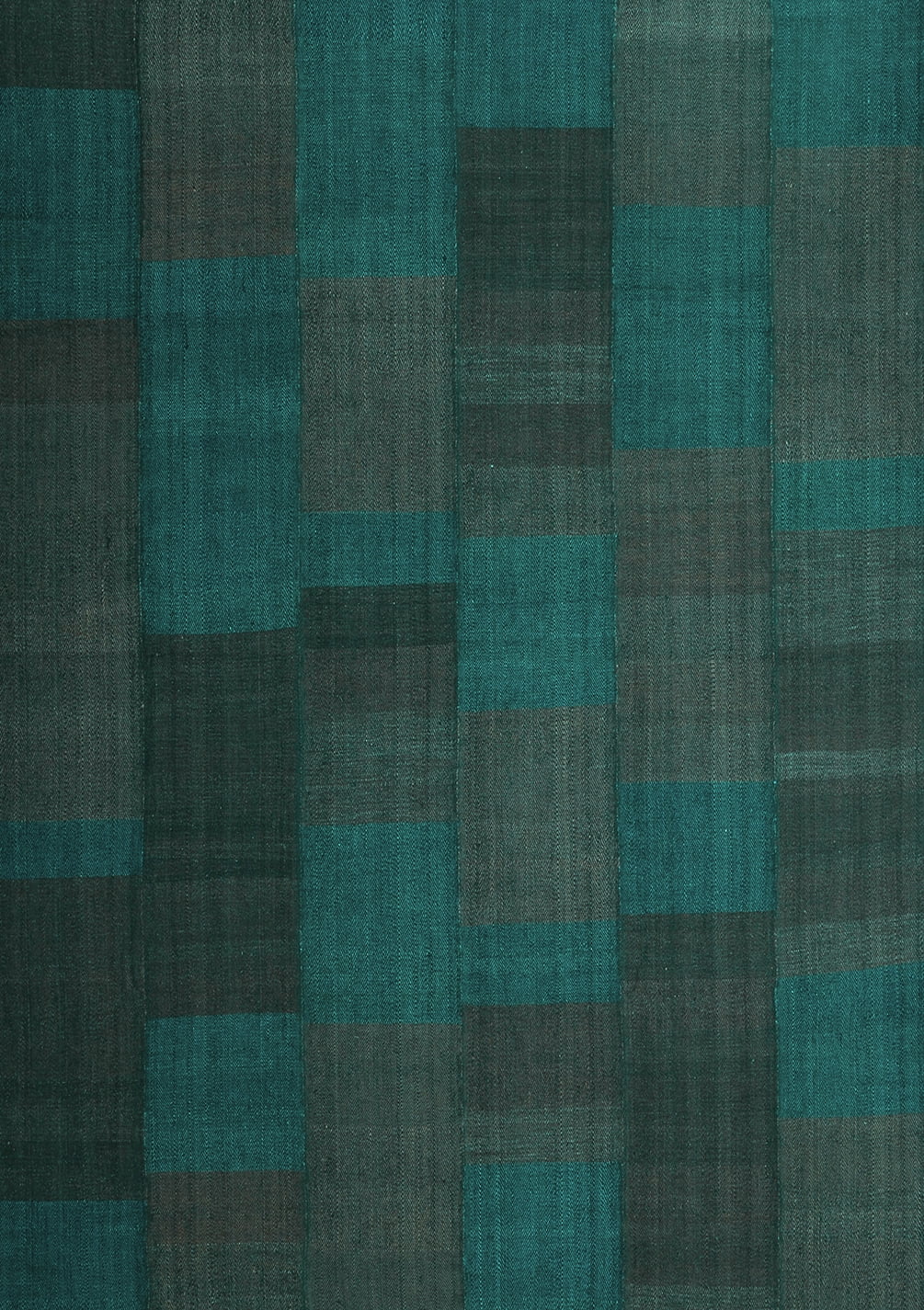 Ahgly Company Indoor Rectangle Abstract Turquoise Blue Contemporary ...