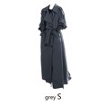 thumbnail image 4 of Guardurnaity Abrigo de otoño frío para mujer, abrigo cortavientos de poliéster cálido, ropa de moda, regalos, accesorio de vestir para interiores y Abrigos y chamarras Gris oscuro S Guardurnaity AP013526-05, 4 of 6