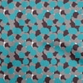 thumbnail image 1 of oneOone Cotton Poplin Sky Blue Fabric Geometric Sewing Craft Projects Fabric Prints By Yard 56 Inch Wide, 1 of 4