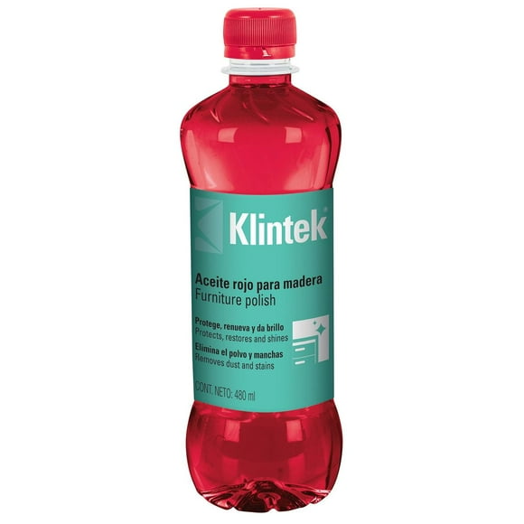 Aceite Rojo Para Muebles 480 Ml Klintek Klintek AMU-48