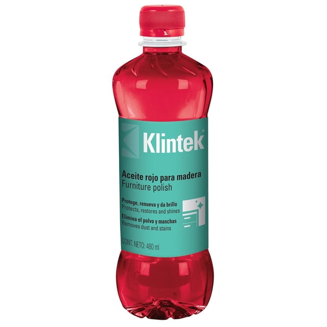 Aceite Rojo Para Muebles 480 Ml Klintek Klintek AMU-48