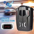 thumbnail image 4 of V9 Car Radar Detector English Russian Human Voice Car Vehicle Speed Alert Warning Speed Control X K, 4 of 5