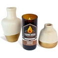 thumbnail image 2 of Torched Beer Scented Soy Wax Candles Vanilla Porter Scent 8 OZ Jar Brown, 2 of 8