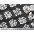 thumbnail image 2 of Soimoi Cotton Jersey Fabric Seamless Baroque Damask Fabric Prints By Yard 58 Inch Wide, 2 of 3