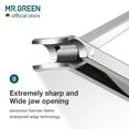 thumbnail image 5 of Mr.Green Collapsible Nail Clippers Stainless Steel Manicure Tools, 5 of 6
