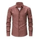 thumbnail image 1 of Ceisia Men Casual Solid Business Fashion Turn Gift Down Collar Long Sleeve Button Down Shirts, 1 of 4