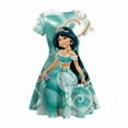 thumbnail image 2 of Summer Girls Dress, 3D Print Dress, Aladdin Princess Dress-sebneei, 2 of 3