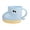 Blue, variant on Organize Your Bathroom Routine with Cute Shoe Cup, Large Capacity Mouthwash Tumbler | Nonslip Grip Organizer (5.5x3.5x3.1 Inch Plastic) for Home Dormitory Travel