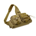 thumbnail image 4 of Maytalsory Urbans Outdoor Travel Mens Shoulder Chest Bag Large Capacity for orderly Multi-layer, 4 of 6