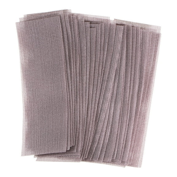 Uxcell 30pcs 240 Grits Mesh Sanding Screen Sheets 2-3/4" x 8" Wet or Dry Sandpaper Pads for Wood Metal Automotive