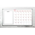 thumbnail image 2 of Whiteboard Calendar Magnet Non-Abbreviated Bundle (Dates, Days of The Week, Months) by DCM Solutions (Red Inverted, 1"x1"), 2 of 2