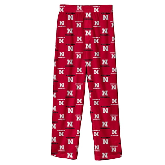 Toddler Outerstuff Scarlet Nebraska Huskers All-Over Team Logo Pants