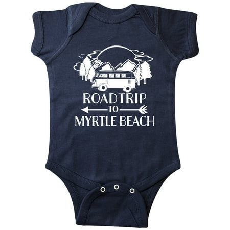 

Inktastic Road Trip To Myrtle Beach Gift Baby Boy or Baby Girl Bodysuit