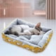 thumbnail image 3 of Camas para perros Ropa de cama suave para mascotas Cama cálida para dormir en invierno Casa nido para mascotas pequeñas y medianas Amarillo L, 3 of 8