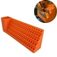 thumbnail image 4 of "Orange CNC Drill Bit Organizer With Cup Holder 4 Size Options Plastic Storage Rack For Drill Bits & for Home & Kitchen, 4 of 4