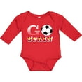 thumbnail image 3 of Inktastic Go, Spain- Soccer, Football Boys or Girls Long Sleeve Baby Bodysuit, 3 of 5