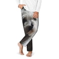 thumbnail image 2 of Pofeuu Dog Wrapped in Towel 1 Print Teenagers' Pajama Pants, Soft Lounge Pajama Pants with big pockets for Men Plaid Pj Bottoms-Small, 2 of 6