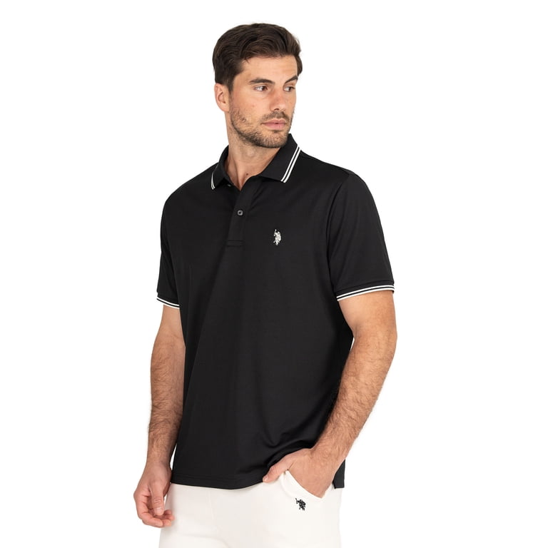 U.S. Polo Assn. Men's Performance Interlock Polo photo 2