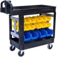 thumbnail image 4 of 550 lbs Service Utility Cart Storage Bins Large Bins and Small Bins Workshops, 4 of 8