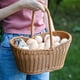 thumbnail image 3 of Cesta de almacenamiento tejida, contenedores para macetas, caja de cesta de almacenamiento hecha a mano, cesta de dulces de Pascua, cesta de Picnic,, 3 of 9