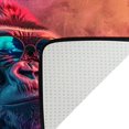 thumbnail image 4 of Monkey Rug & Home Decor-Cool Gorilla Black Area Rugs-Animal Monkey Rug Carpet Durable & Non-Slip Modern Rugs for Living Room Bedroom Man Cave Decorative-V69IZ, 4 of 7