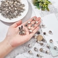 thumbnail image 5 of 120 Pcs 40 Styles Shirt Brooch Buttons Safety Brooch Buttons Cover up Button Pins with Pearl Rhinestone for DIY Clothes Cardigan Dress Decoration Supplies for DIY, 5 of 9