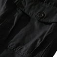 thumbnail image 6 of Mingw Mens Shorts Men's Cargo Pants Elastic Waistband Button Fly Pants Flat Front Shorts, 6 of 6