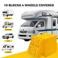 thumbnail image 4 of Aiqeek RV/Camper Leveling blocks, 10 Packs Rv Accessories-Interlocking Design for Custom Height-with Carrying Storage Bag and Handles, 4 of 7