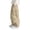 Khaki, variant on Men Pants with Multi Pockets Elastic Waist Ankle-banded Oversized Vintage Cargo Pants Solid Color Streetwear Slacks for Outdoor Hiking Camping