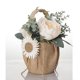 thumbnail image 2 of Cesta de la muchacha de flor de la boda con el girasol, cesta rústica de la boda de la cesta de la flor de la arpillera, ceremonia de la boda, 2 of 5